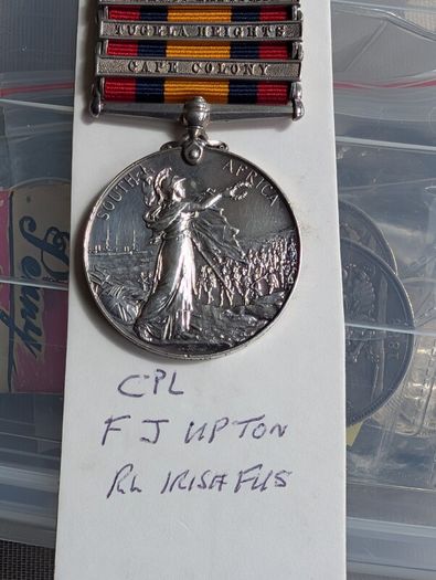 Queens SA medal Boer War.