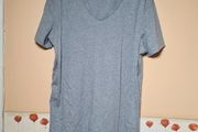 Levis V Neck Grey Cotton T Shirt Size Xl Extra Large
