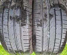 2x 255/40/18 Pirelli run flat