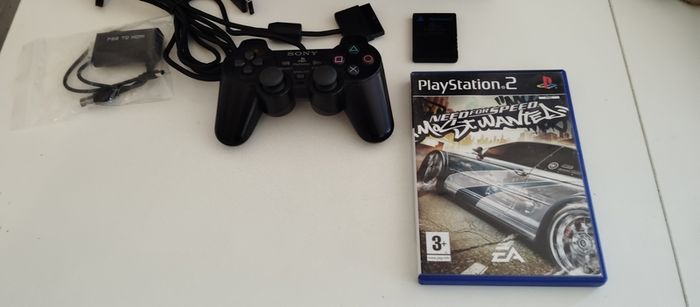 Ps2 Console Refurbished original controller hd adapter original box