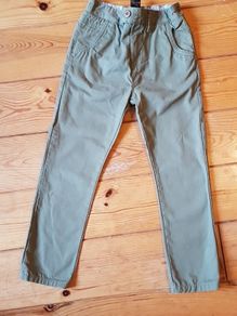 Age 6-7 NEXT Green Trousers/ Chinos
