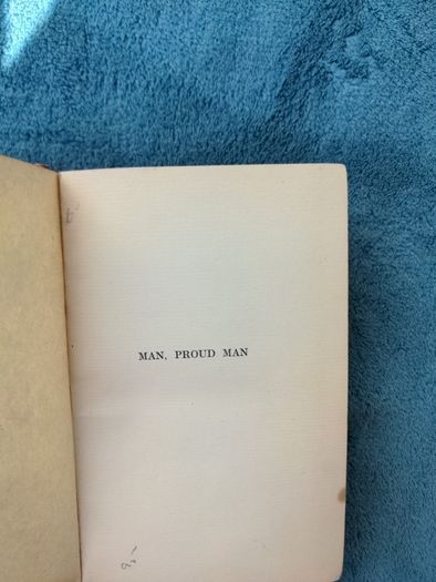 Man,proud Man - M.borden & Others