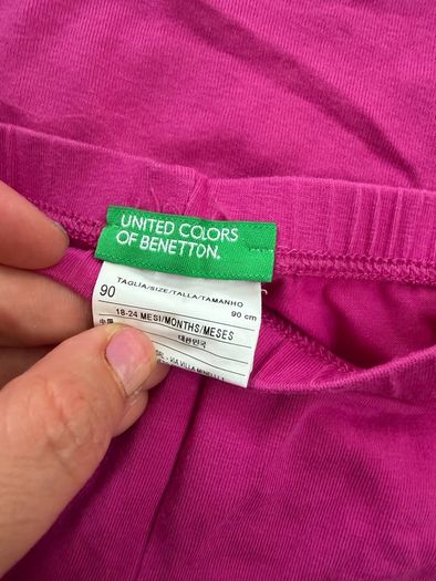Benetton 18-24 toddler girls top and leggings set