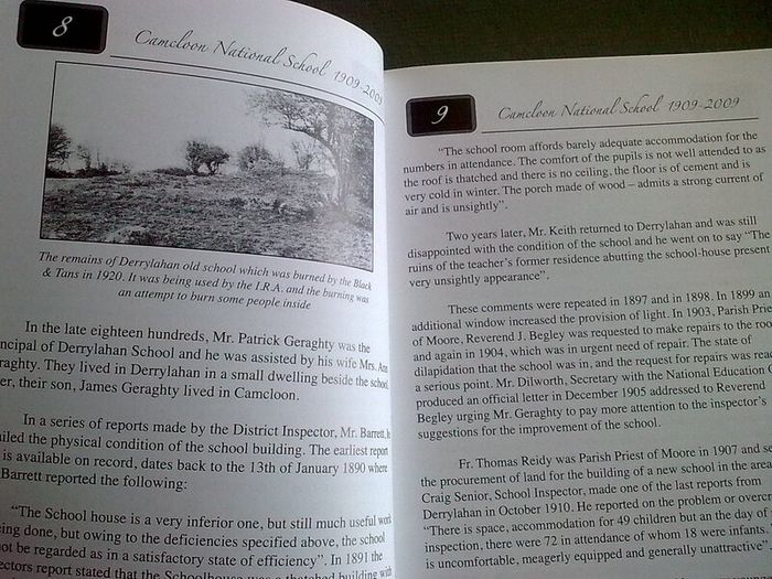 A history of the schools and people of Camcloon area 1870-2009 Ireland Roscommon