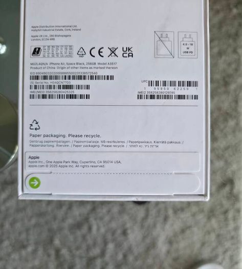 Apple Iphone Air 256GB IRISH