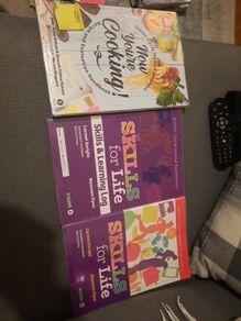 Junior Cycle Home Economics- Skills for Life Book and Learning log plus Now You're Cooking