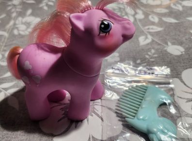 Vintage G1 My Little Pony - Baby Lickety Split With Comb