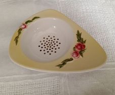 China tea strainer, Tea strainer, collectable china, Carlton ware
