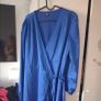 Satin wrap dress Image 2
