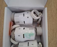 Thermostatic Radiator Valves x 3