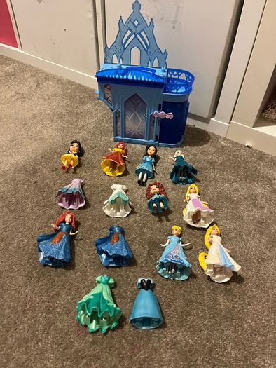Elsa Castle and princesses
