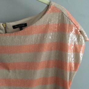 Massimo Dutti sequins dress size S