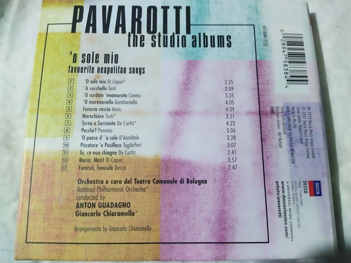 Pavarotti - Favourite Neapolitan Songs Cd