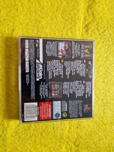 Attitude WF wrestling gamevPlayStation 1 ps1 PlayStation 2 ps2 games Original