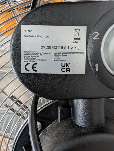 Stainless Steel Fan Floor Fan