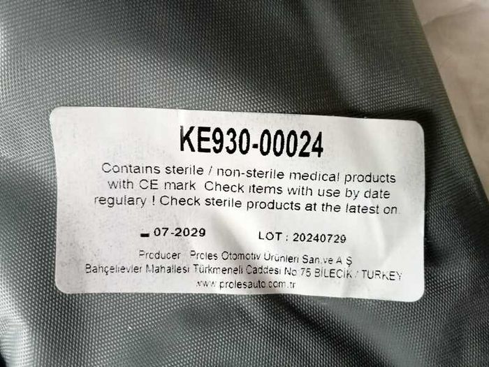 Vehicle Safety Pack