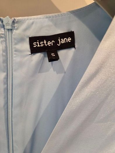 Sister Jane blue tiered dress uk10