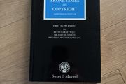 Copinger and Skone James Copyright 13th Edition Supplement, Sweet and Maxwell 1994, paperback