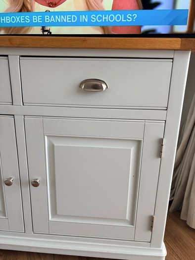 Grey side board/tv unit