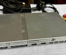 PS2 slim line with power supply & video cables
