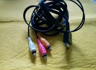 PlayStation 2 & 3 image cable TV cable