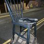 Hand painted Chair of rugby player JOHN THE BULL HAYES Image 5