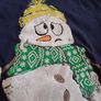 Childrens bluezoo snowman top 8-9yr Image 2