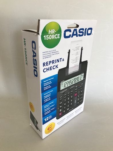 Casio HR-150RCE Printing Calculator Black