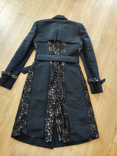 Coat Jacket BCBGMAXAZRIA size S lace black