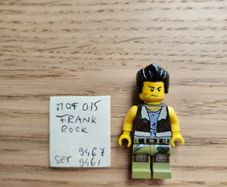 lego mof015 frank rock, set 9467, 9461