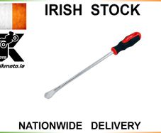 Tyre Lever 12"/ 370mm Red Black Spoon Iron