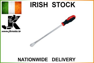 Tyre Lever 12"/ 370mm Red Black Spoon Iron