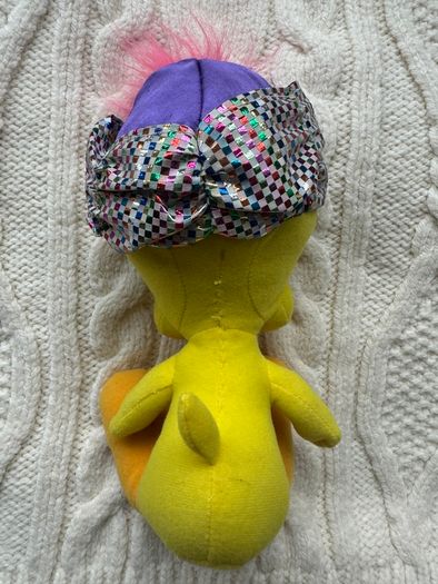 Vintage Tweety Bird Genie Plush Toy Looney Tunes Stuffed Animal 1999 NO Rug and Gilet Used Please look at the pictures