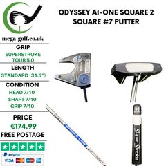 Odyssey Ai-One Square 2 Square #7 Putter / 31.5"