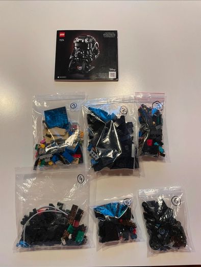 Lego star wars 75274 Tie fighter pilot helmet helmet