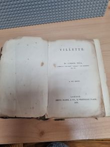 Antique Book Charlotte Bronte