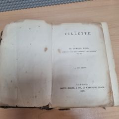 Antique Book Charlotte Bronte