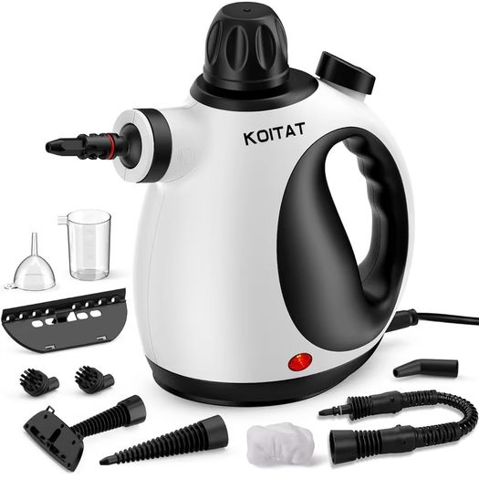 Brand New Portable Steam Cleaner with 10 Accessories for Home & Car.