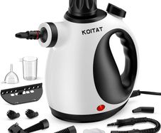 Brand New Portable Steam Cleaner with 10 Accessories for Home & Car.