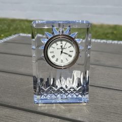 Vintage Waterford Crystal Lismore Small Clock