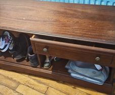 Entryway / hallway storage bench