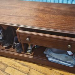 Entryway / hallway storage bench