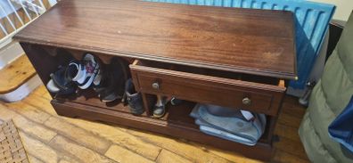 Entryway / hallway storage bench