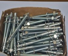 Steel wedge anchors M8 x 80 (90 Piece box)