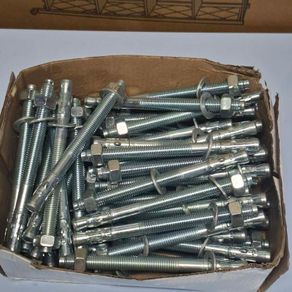 Steel wedge anchors M8 x 80 (90 Piece box)