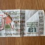 Irish one pound note Image 2