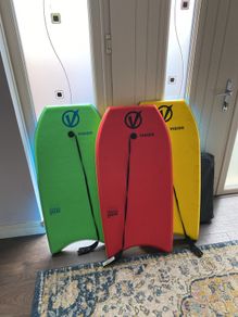Childs body boards x 3