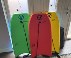 Childs body boards x 3