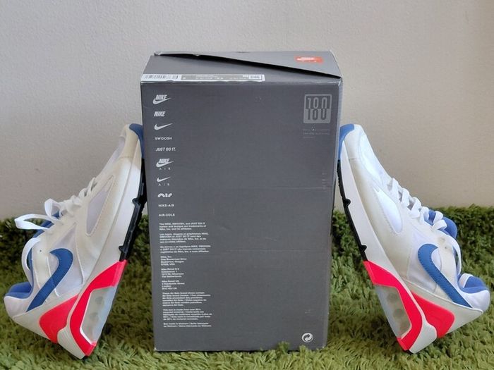 Nike Air Max 180 Ultramarine (2024) UK-7.5/EUR-42 FJ9259-100 White/Ultramarine/Solar Red/Black-2024