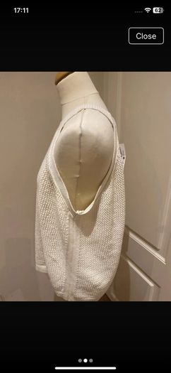 Cream M&S top - new - size 12